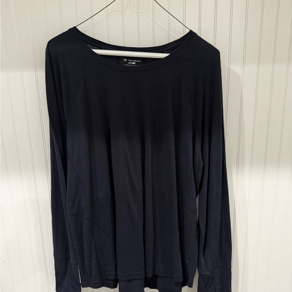 Tek Gear Women's Black Long Sleeve Tee